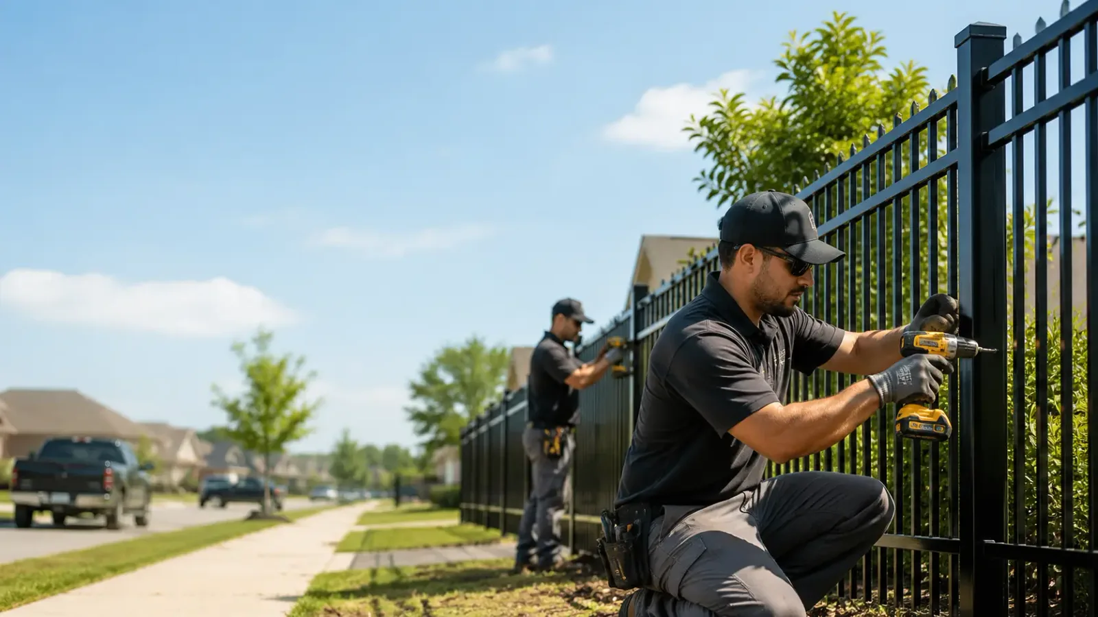 Metal Fence Installation in Vivian, LA